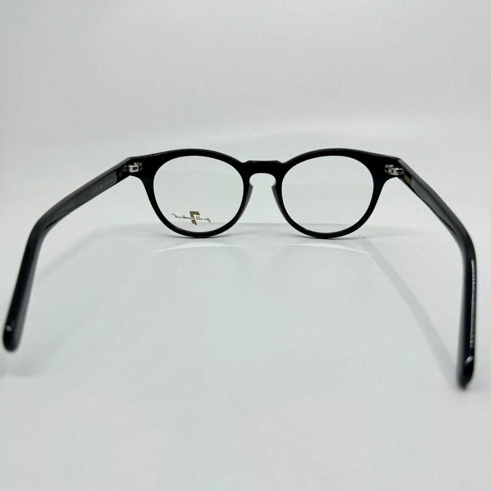 7 For‎ All Mankind Model 7906 50-19-140 Eyeglasses Frame Black Round H9703